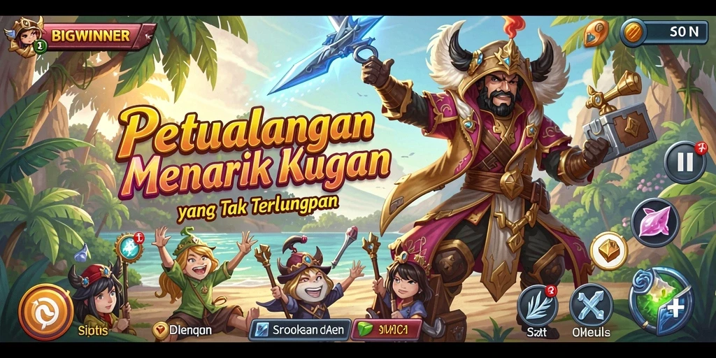 Tampilan menarik dari gameplay BIGWINNER yang penuh aksi.