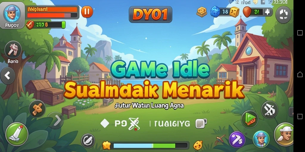 Screenshot gameplay DY01 menunjukkan strategi dan manajemen yang menarik.