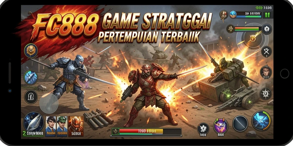 Gameplay SLG yang mendebarkan di FC888.