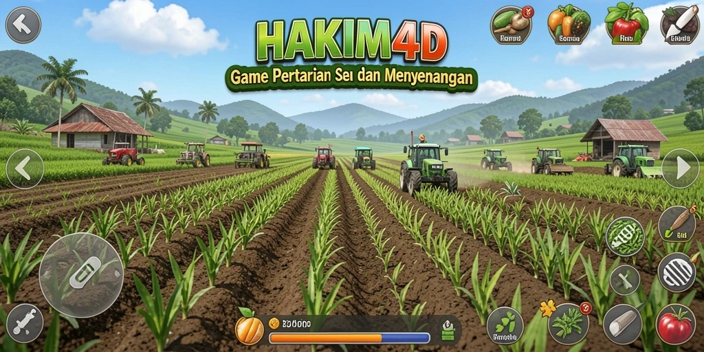 Tampilan gameplay HAKIM4D yang menarik dan penuh warna.