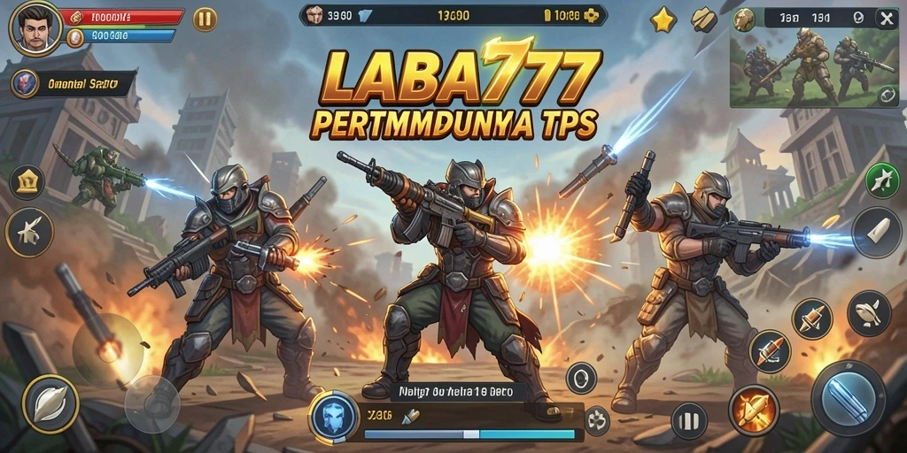 Tampilan gameplay LABA777 yang intens dan penuh aksi.