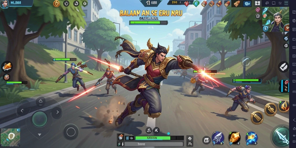 Tampilan balapan seru di MLBB8 dengan grafik menawan.