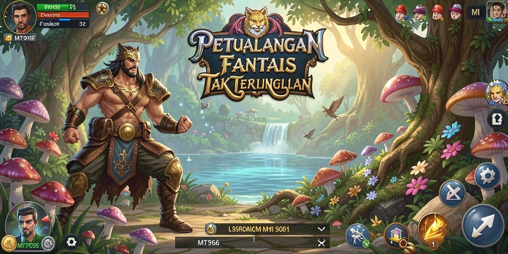 Tampilan gameplay RPG yang seru dan mendalam di MT966.