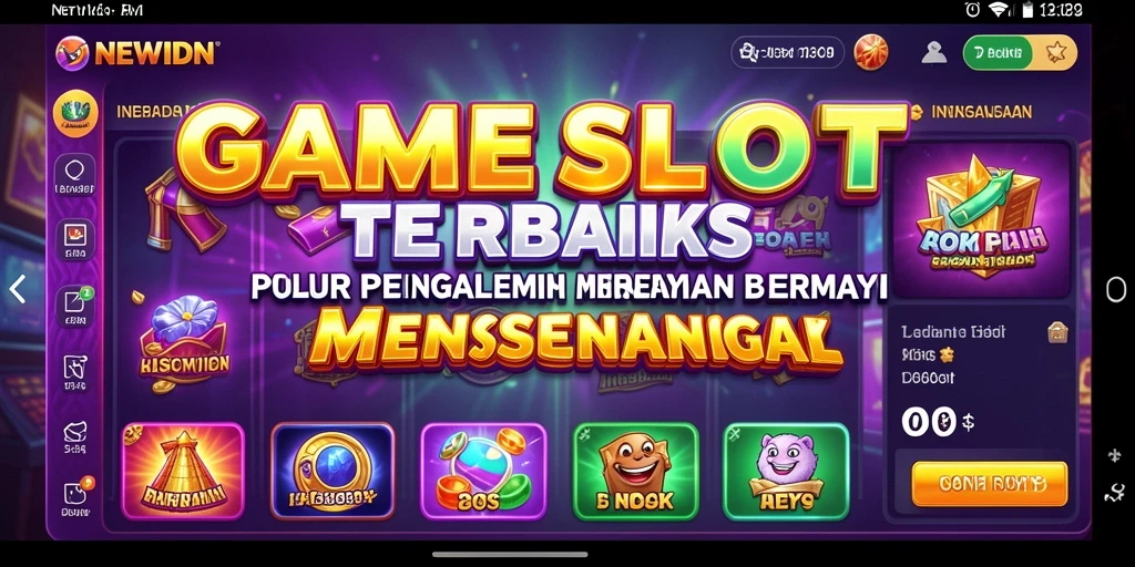 Tampilan gameplay Slot yang menarik dan mendebarkan.