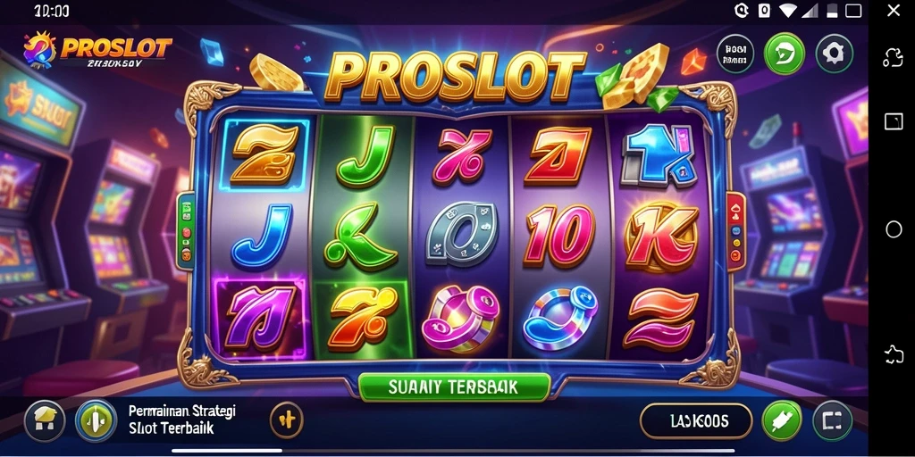 Screenshot gameplay PROSLOT yang menunjukkan aksi slot strategis.