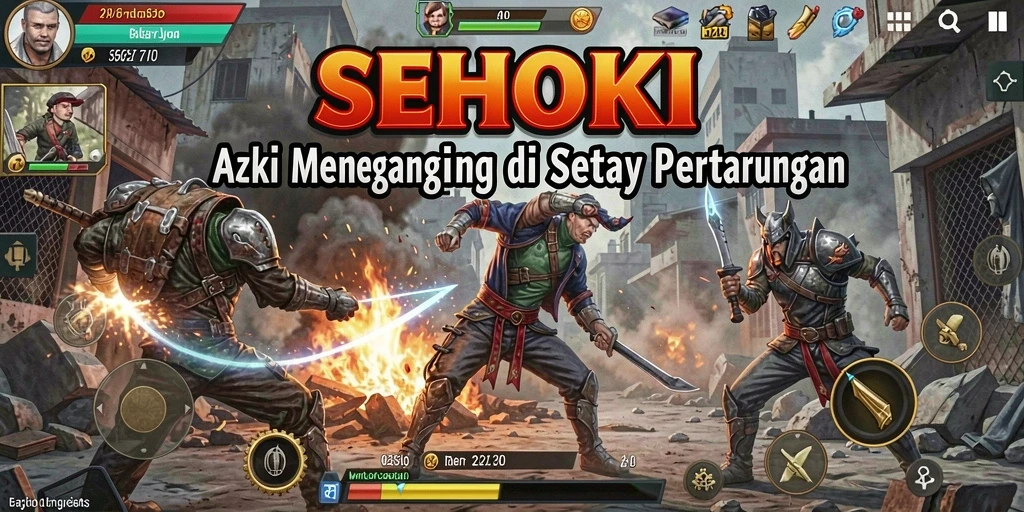 Tampilan gameplay seru dalam SEHOKI dengan aksi yang mendebarkan.