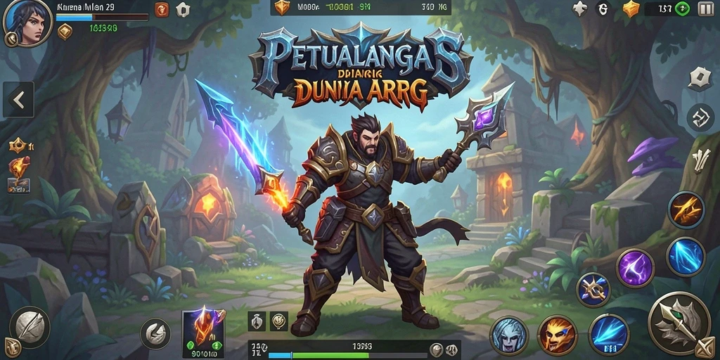 Tampilan menarik dari gameplay ARPG T6 yang penuh aksi dan petualangan.